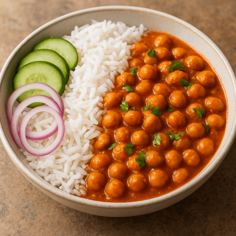 Chana Rice Bowl