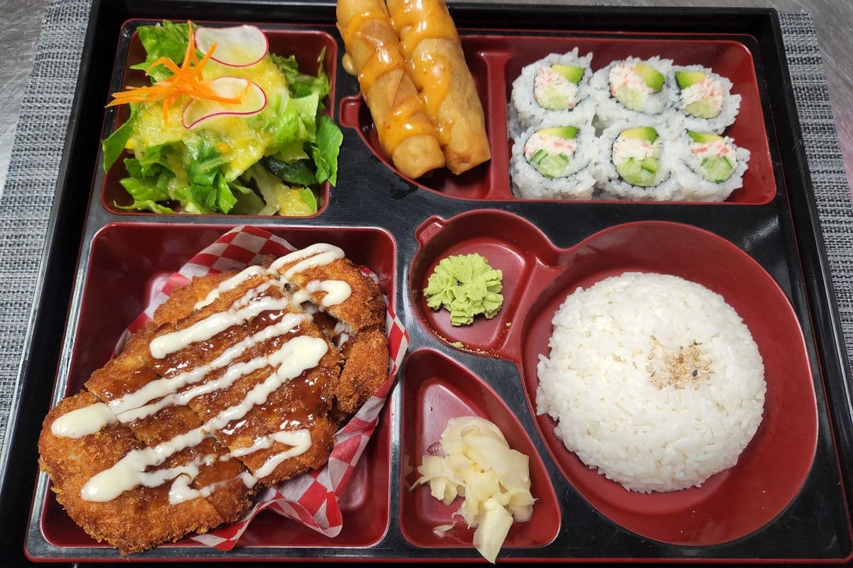 Ton Katsu (Pork Cutlets) Bento
