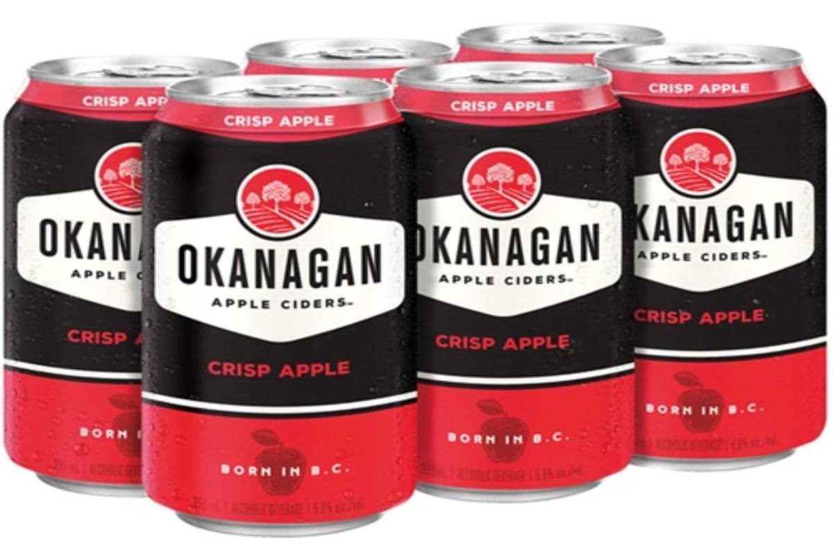 Okanagan crisp Apple Cider 6 Can (6 x 355 ml)