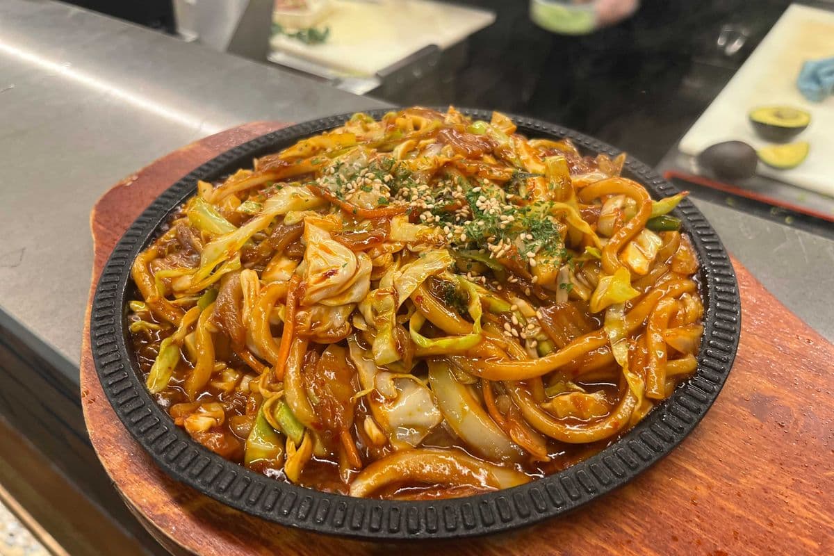 Vegetable Yaki Udon