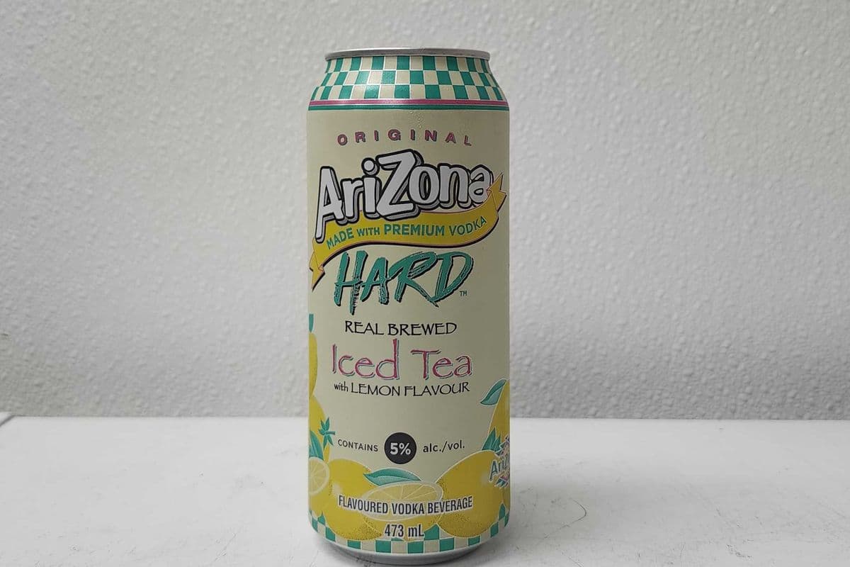 Arizona Hard Lemon Iced Tea (1 x 473 ml Tall Can)