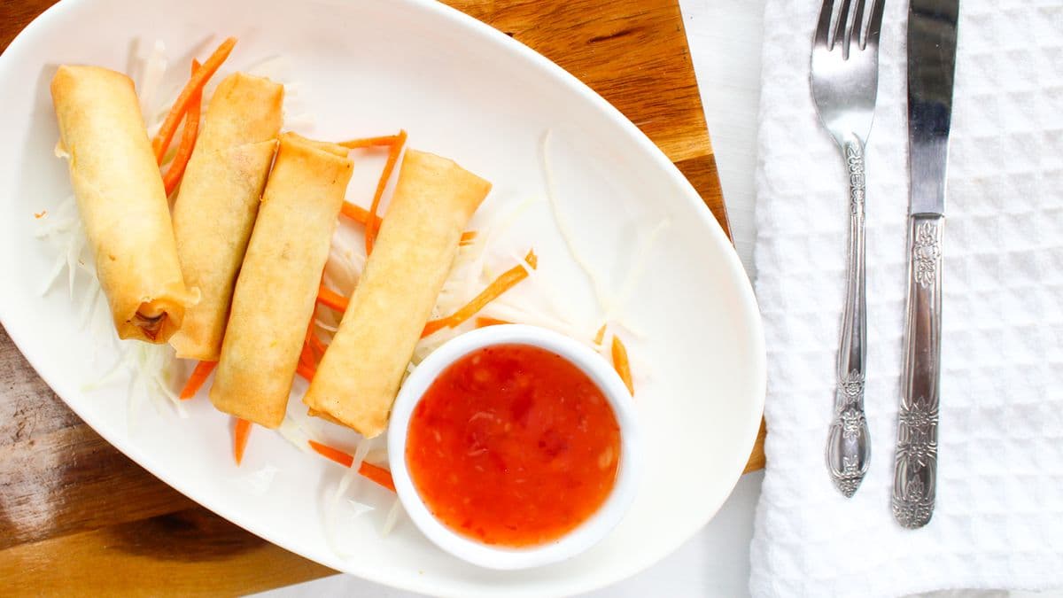 Vegetable Spring Rolls (4 psc)