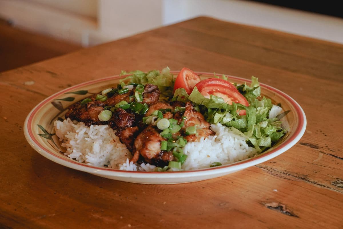 34C. Lemongrass Chicken Rice