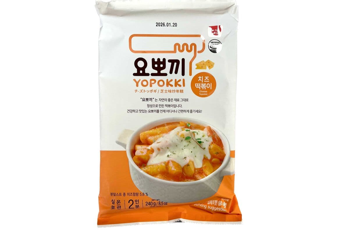YP Cheese Topokki (Rice Cake)240g 韩式芝士炒年糕(袋装)