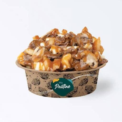 Grande poutine steak champignon / Large Mushroom Steak Poutine