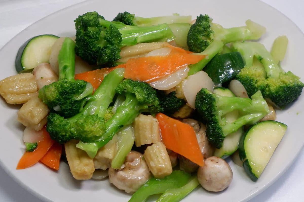 13. Stir-Fried Mixed Vegetables