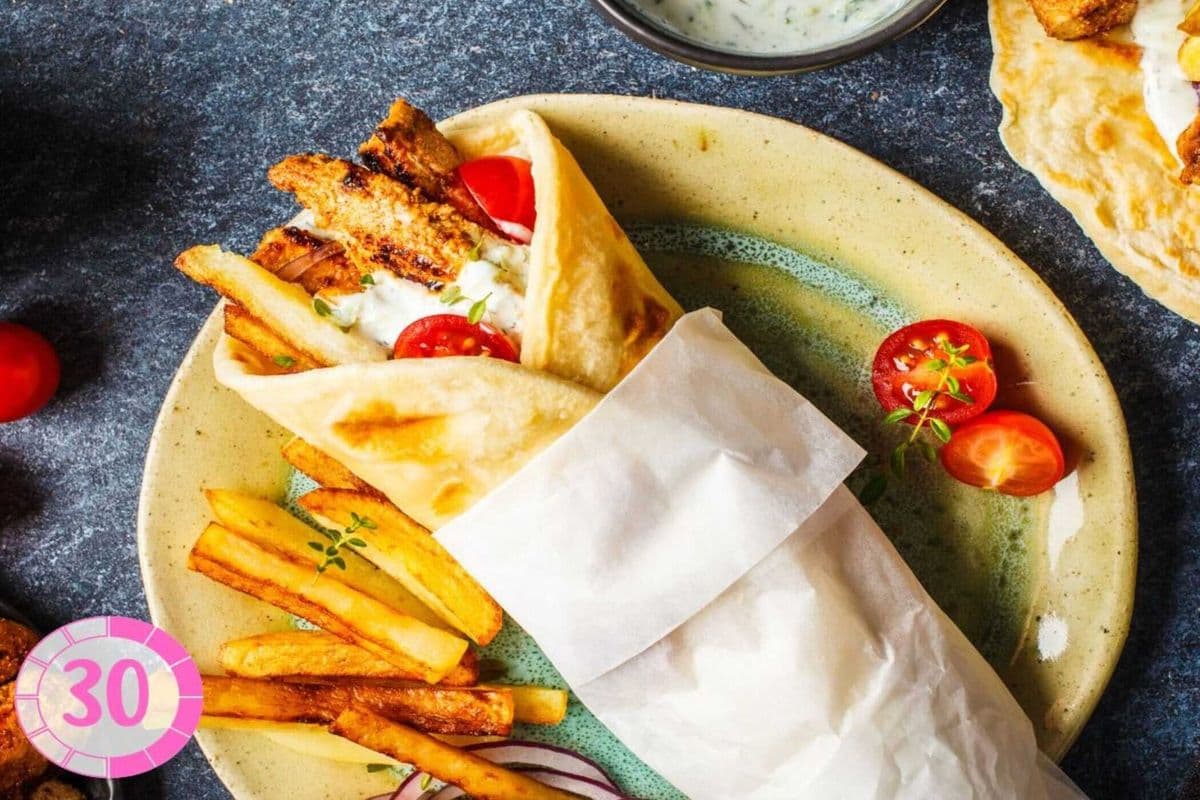 Greek Beef Gyro