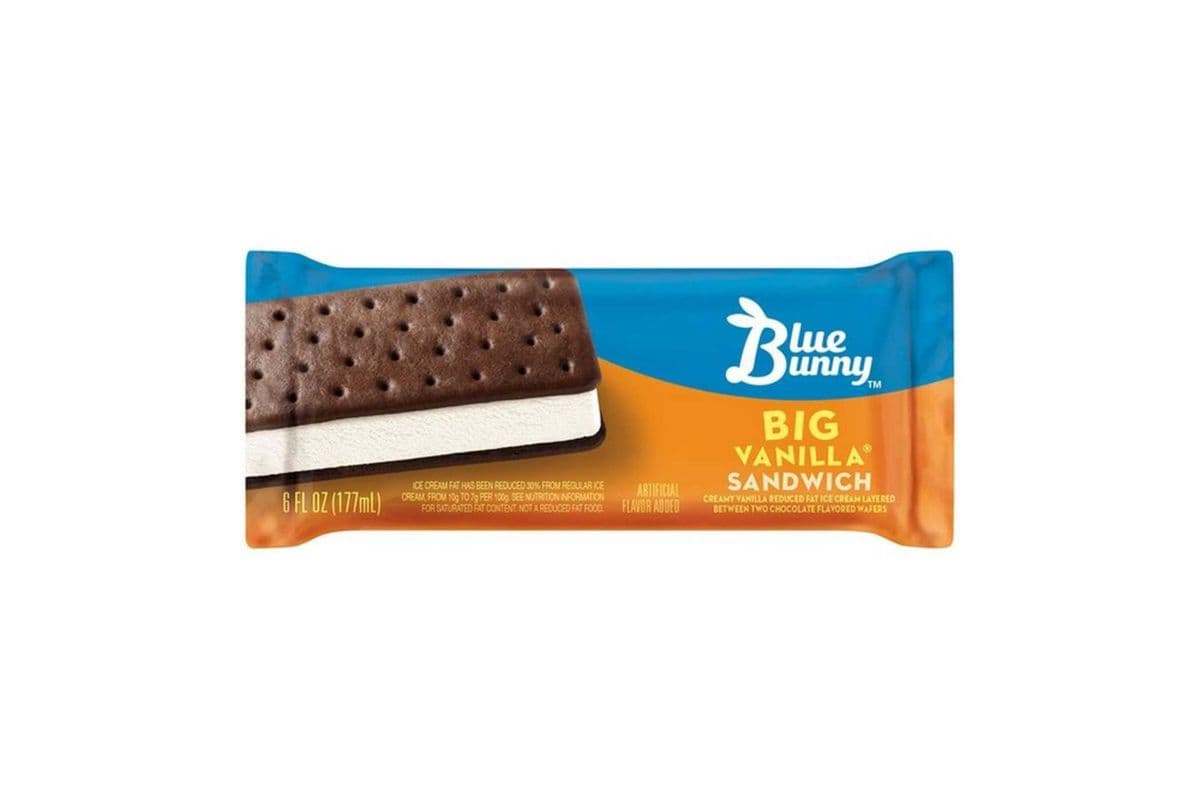 Blue Bunny Big Vanilla Sandwich (177 ml)