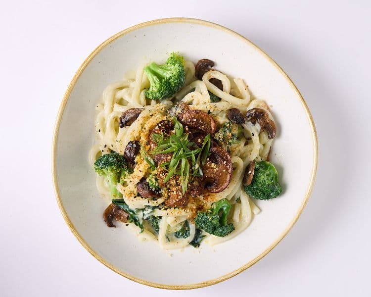 Creamy Mushroom Udon