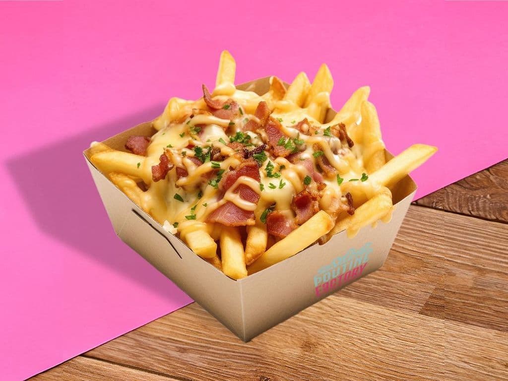 Frites sauce Cheddar & Bacon de boeuf