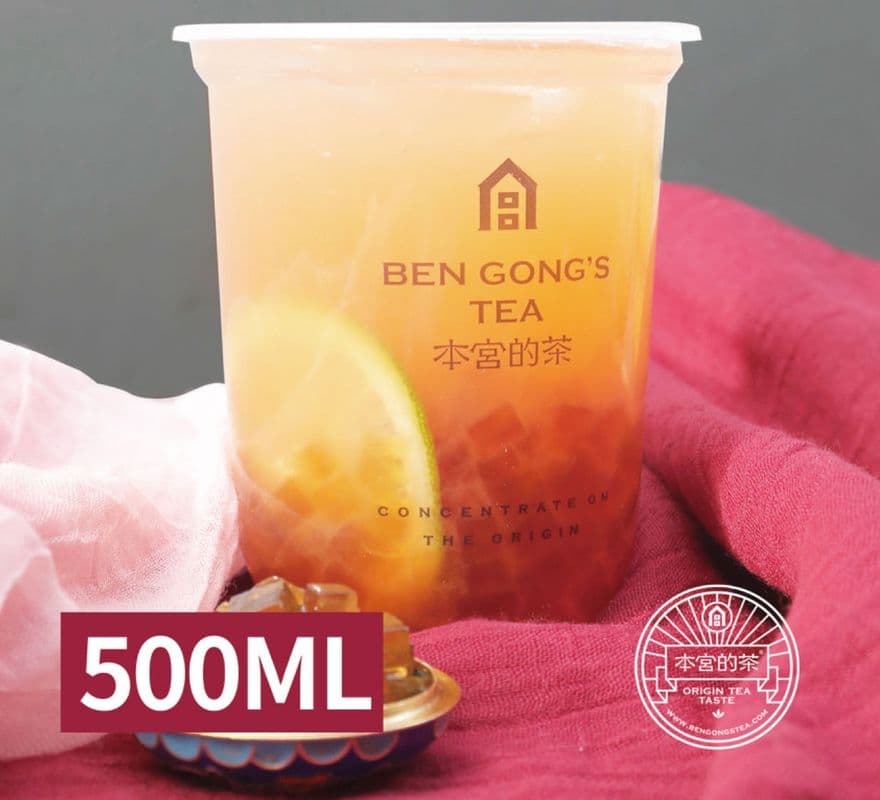Peach fruit tea / 果⽴⽅蜜桃
