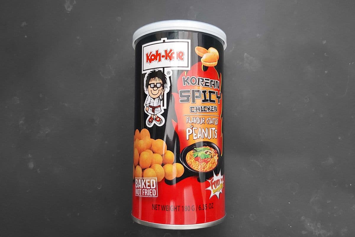 Koh-Kae Korean Spicy Chicken Flavour Coated Peanuts 180g
