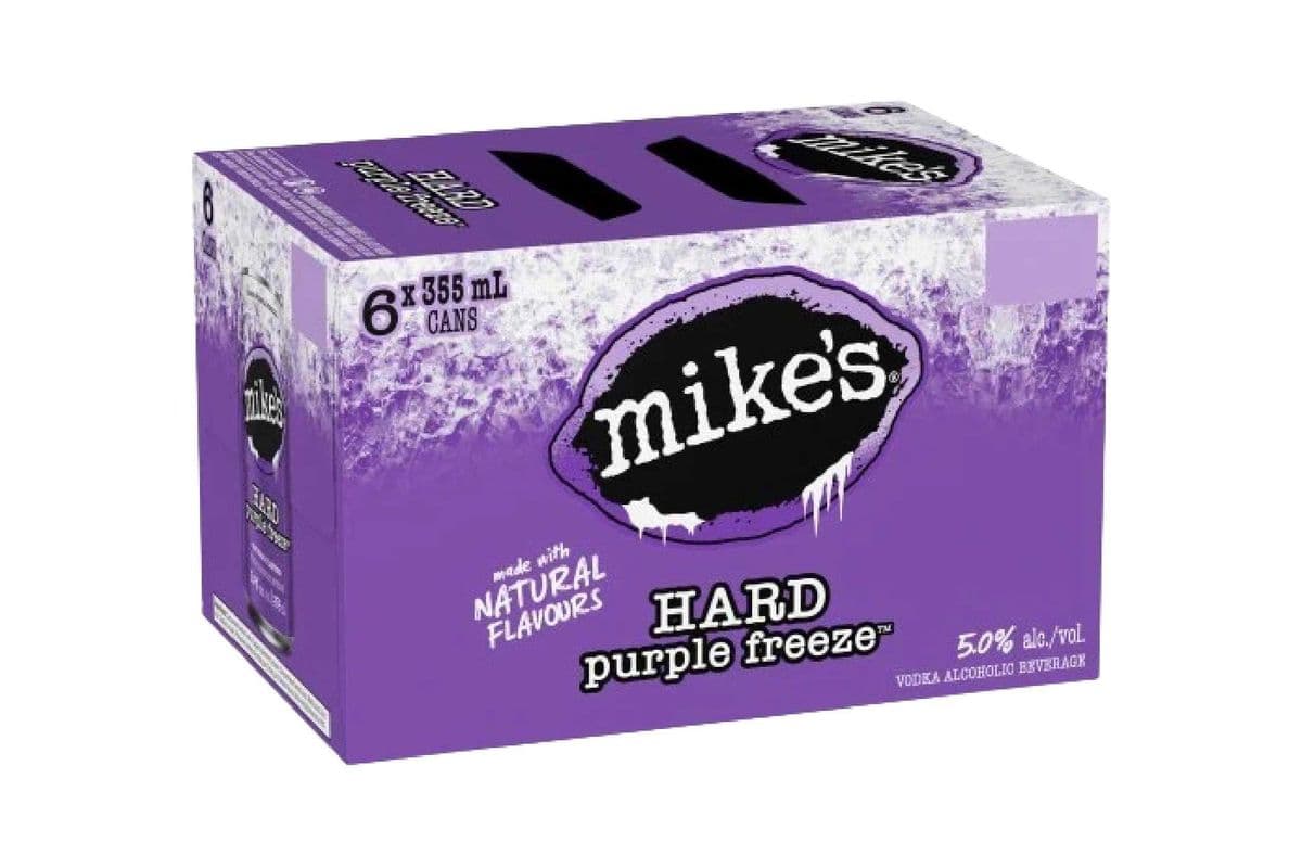 Mike's Hard Purple Freeze-6PK (6 x 355ml)