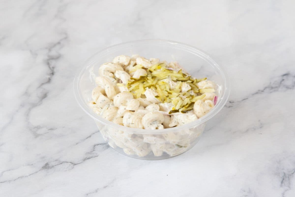 Dill Pickle Pasta Salad (450g container)