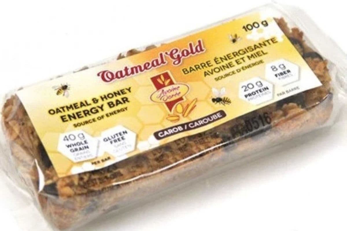 Oatmeal and Honey Energy Bar