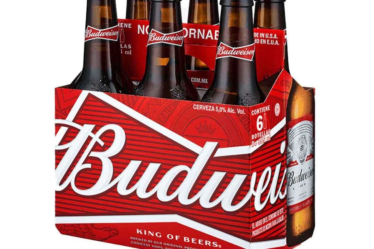 6 Pack- Budweiser (6 x 341ml)