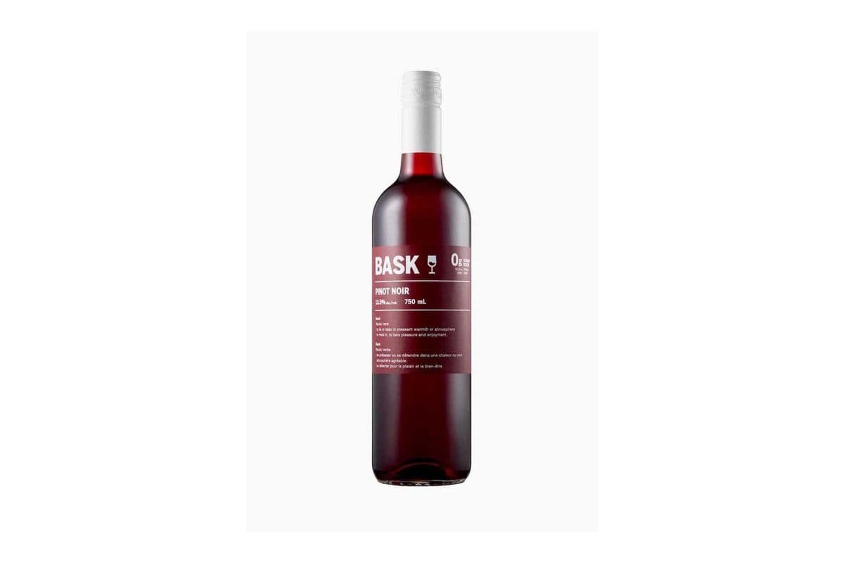 Bask - 0g Sugar Pinot Noir (Ca) (1 x 750ml)