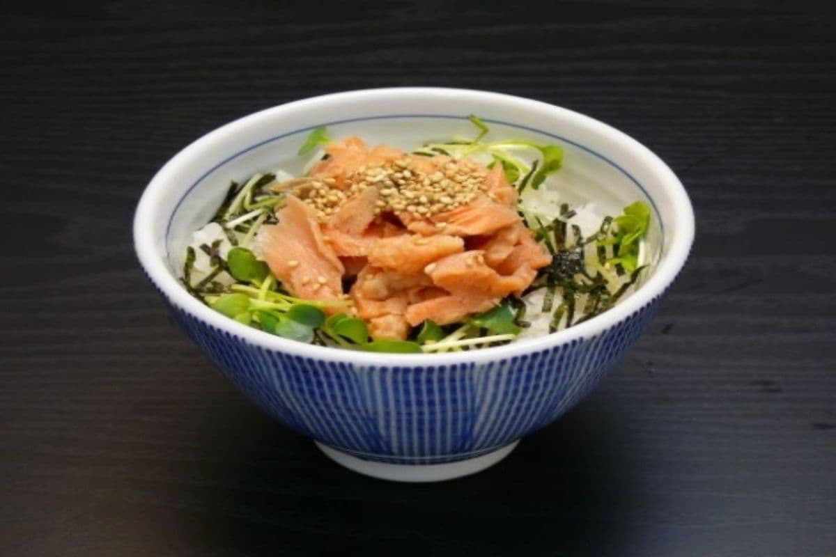Grilled Salmon Gohan