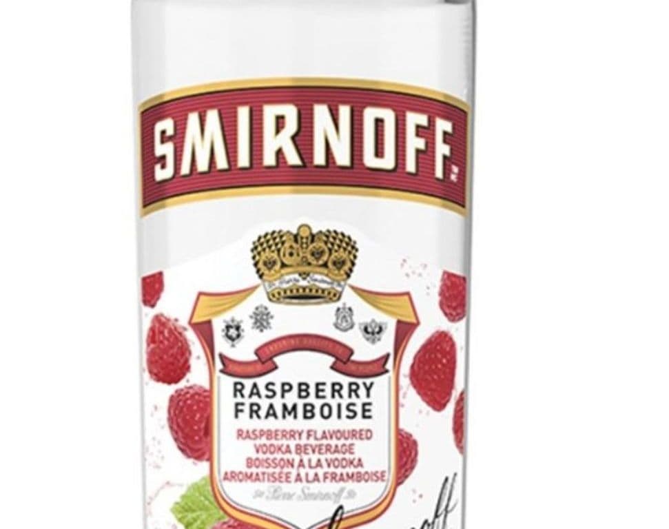 BTL Smirnoff Raspberry 750ml.