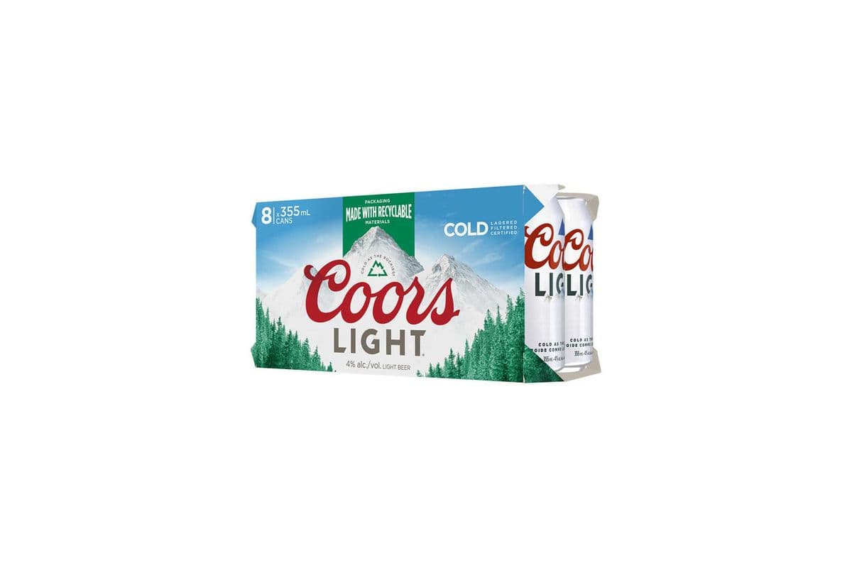 Coors Light (8 Cans) (8 x 355ML)