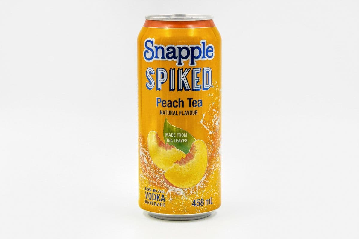 Snapple Spiked Peach Tea 458ml (1 x 458ml)