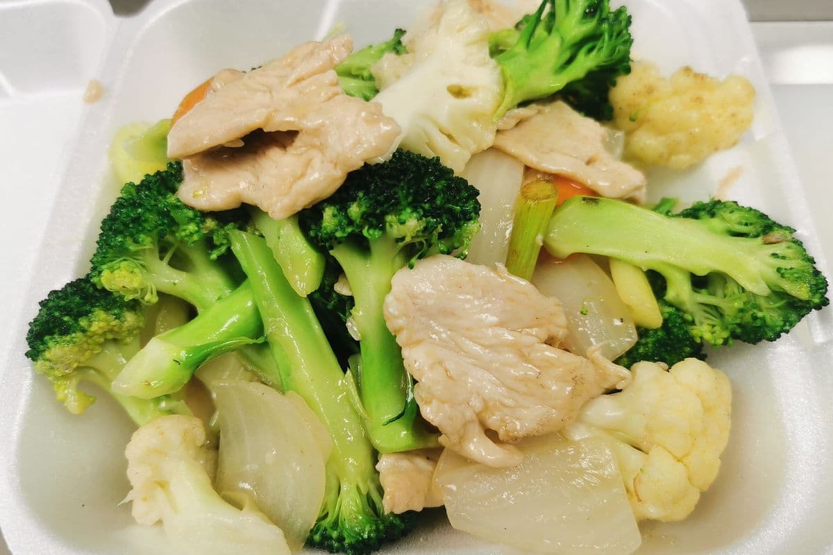 Chicken W/ Mixed Vegetables