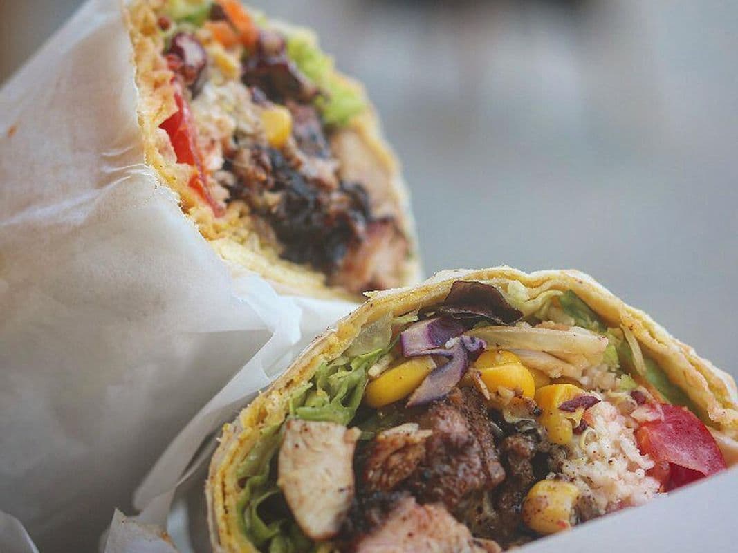 Jerk Chicken Wrap