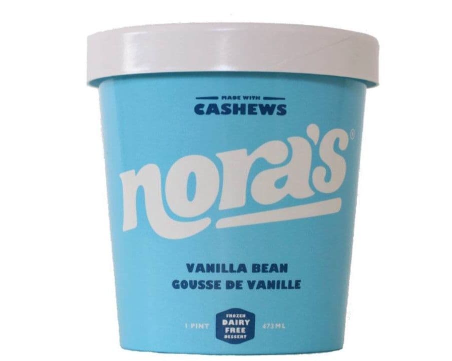 NORA'S VANILLA BEAN ICE CREAM 473ML