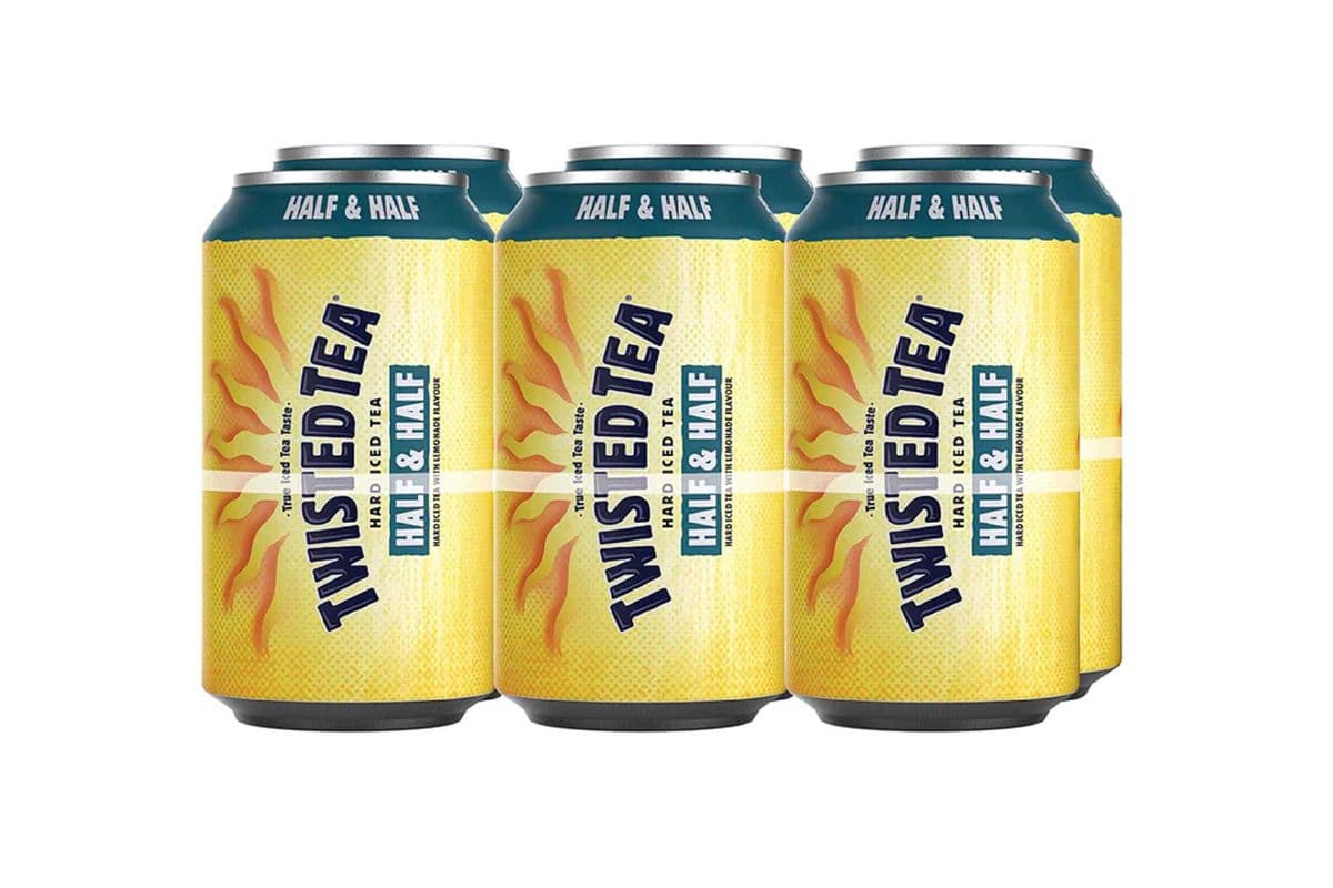 Twisted Tea Half and Half Iced Tea (6 Pack) (1 x (6 x355ml))