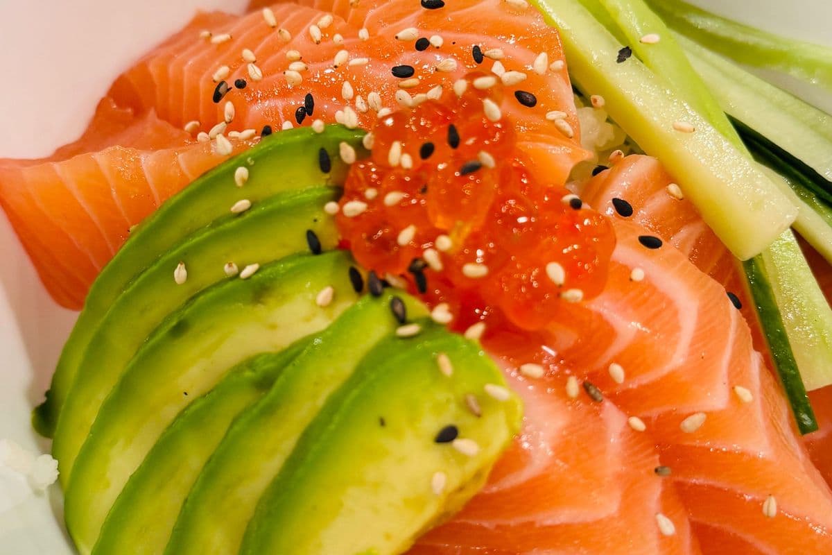 Salmon Donburi
