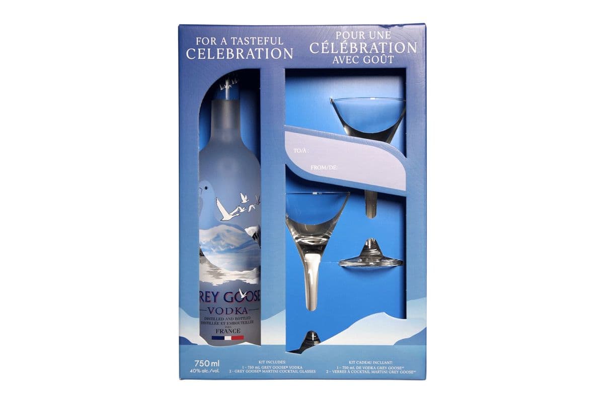 Grey Goose Martini Gift Pack (1 x 750mL)