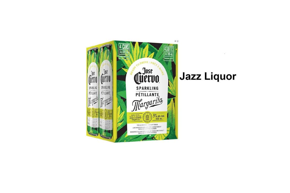 JOSE CUERVO SPARKLING - LIME MARGARITA 4 CANS (1 x 4×355ML )