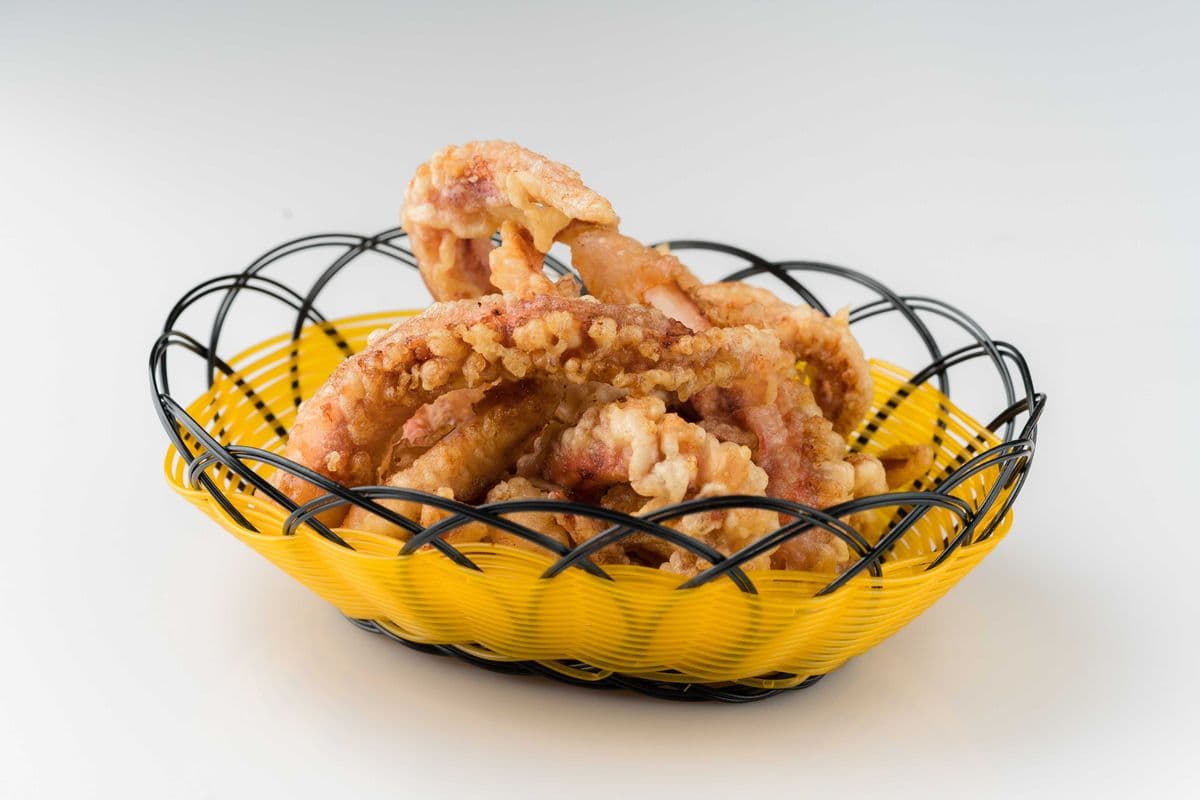 19. .Deep-Fried Octopus Tentacles