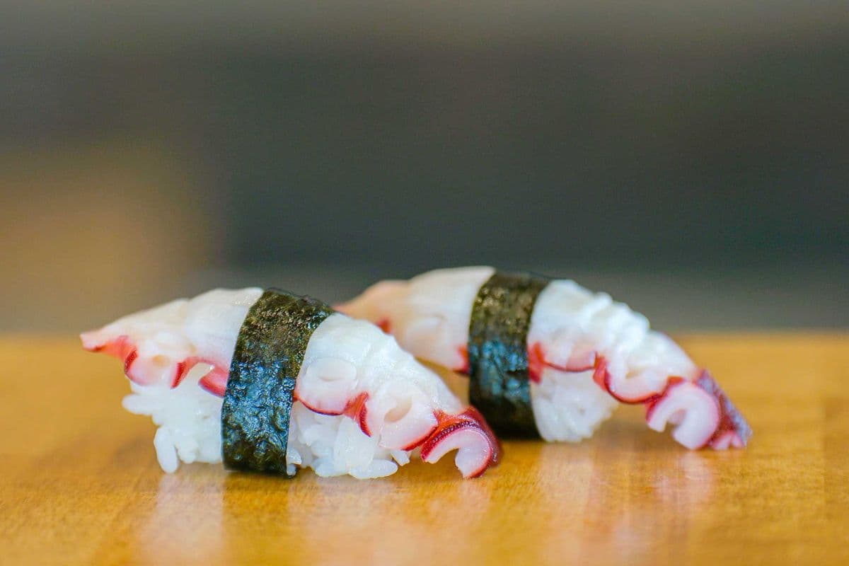 Octopus (Tako) Nigiri Sushi (1 pc)