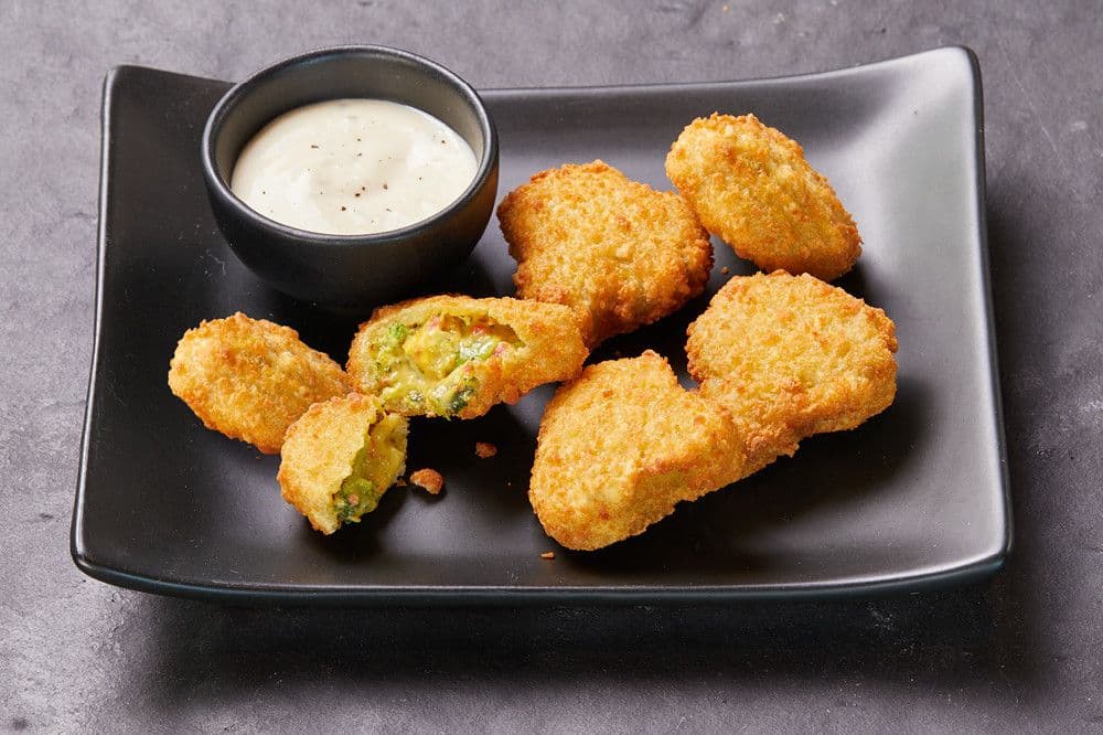BOUCHÉES AU BROCOLI, BACON ET FROMAGE / BROCCOLI, BACON & CHEESE POPPERS