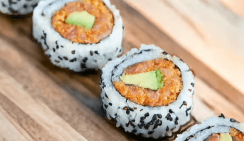Maki gros rouleaux smoky / Smoky Maki Big Rolls