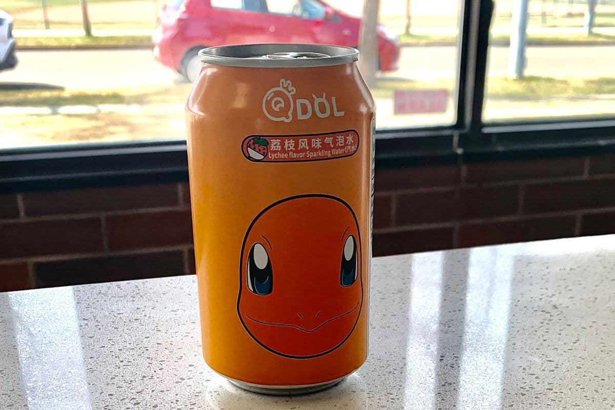 QDOL Pokemon Lychee sparkling water (355ml)