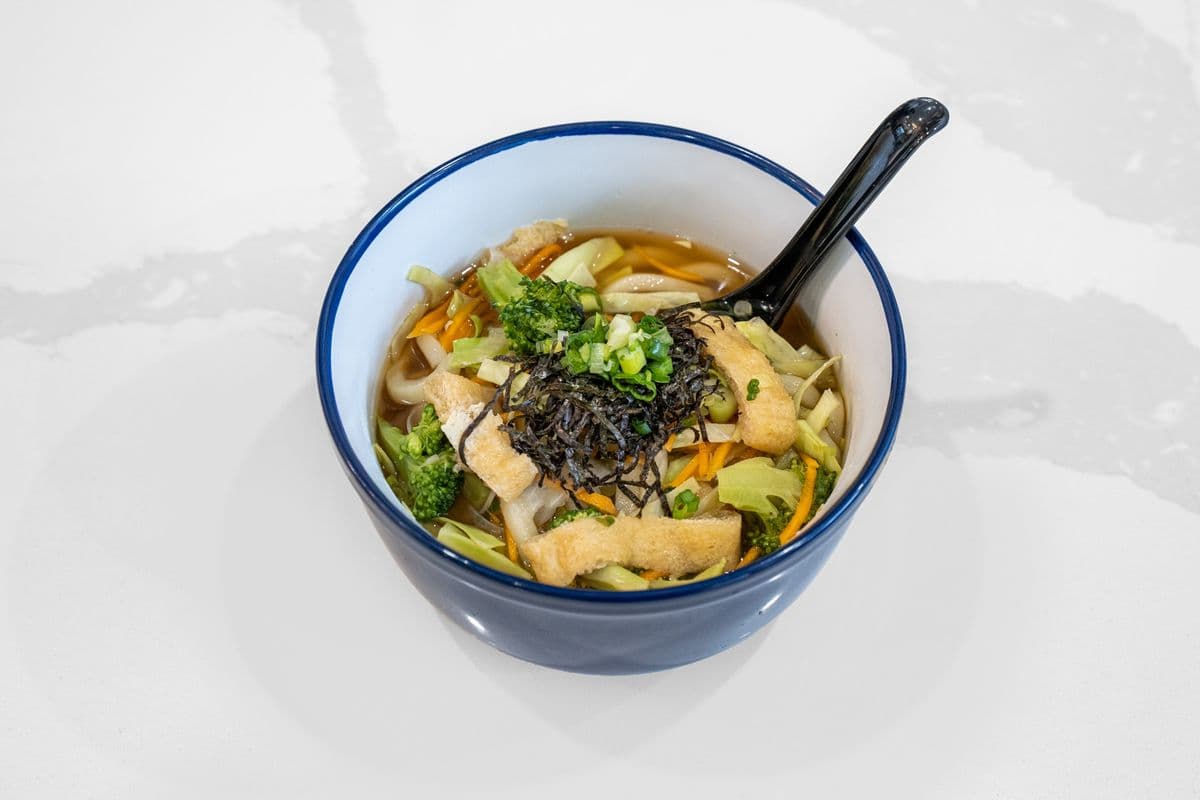 7. Tofu Veggie Soup Udon
