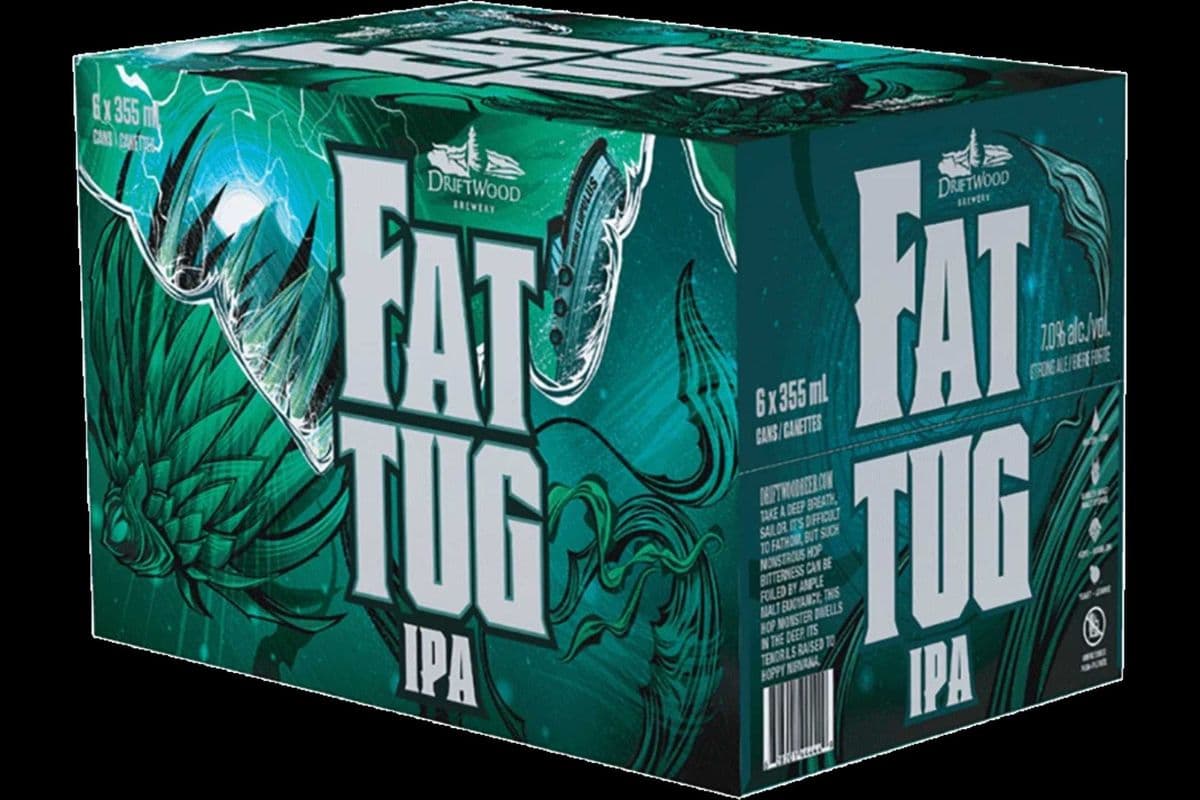 Driftwood Fat Tug IPA (6 x 355 ml)