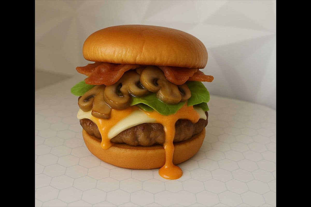 Skilled Guy Bacon Burger