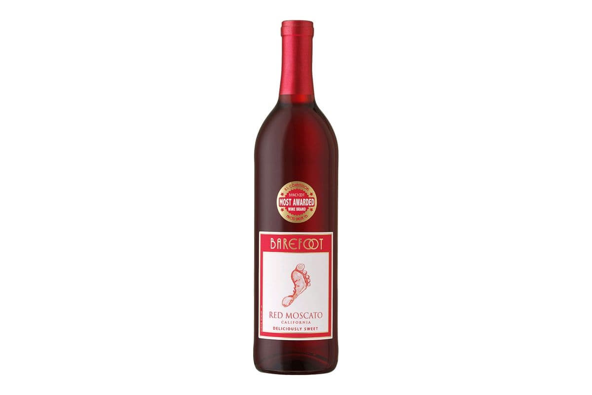 Barefoot Red Moscato (750 ml Bottle) (1 x 750 ML)
