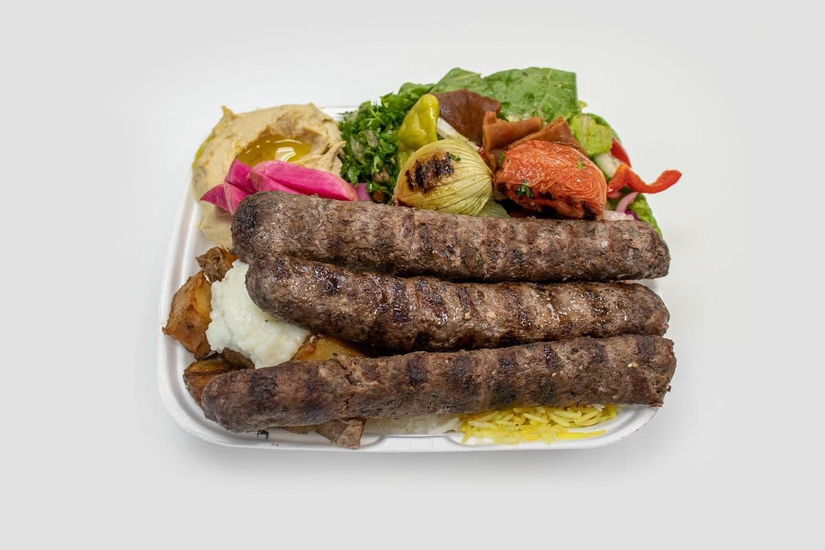 Kafta Kabob Plate