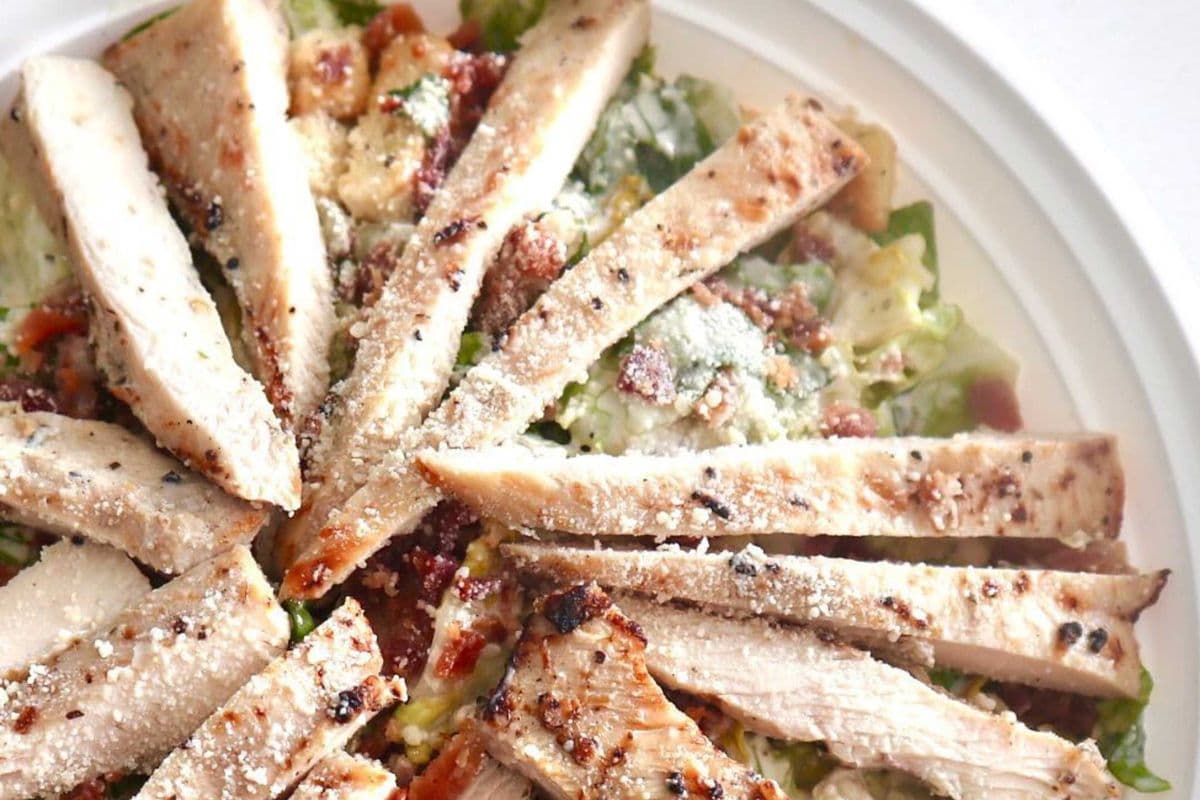 7. Caesar Salad with Chicken