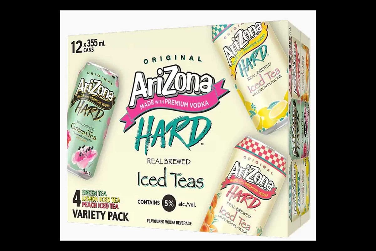 ARIZONA HARD TEA VARIETY PACK (12 x 355ML CANS) (12 x 355ML)