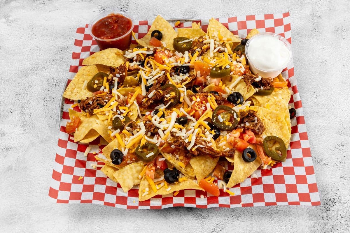 PULLED PORK NACHOS