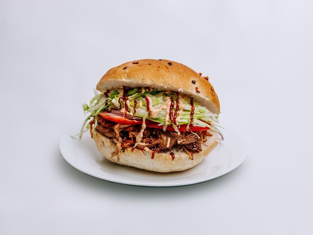 Large Pulled Pork Sandwich (Made PK Style)