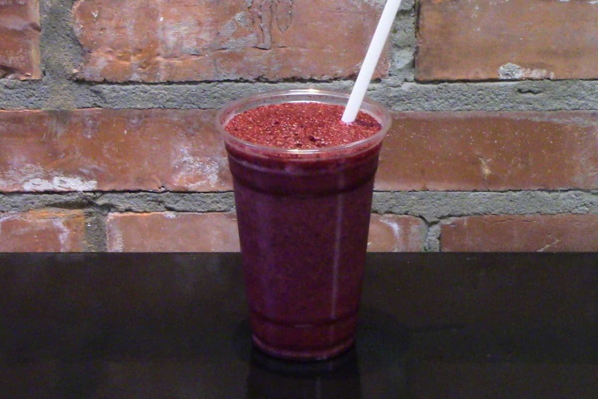 Smoothie bleu bury / Blue Bury Smoothie