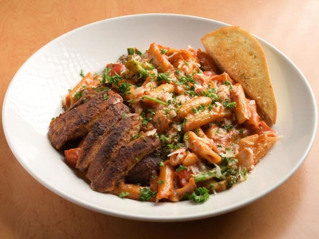 Parmesan Chicken penne