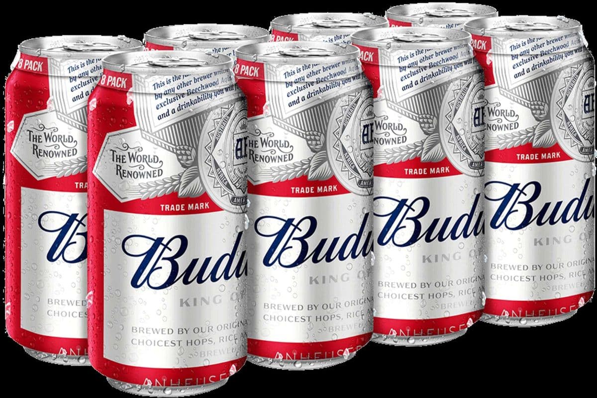 Budweiser 8 cans (8 x 355 ml)