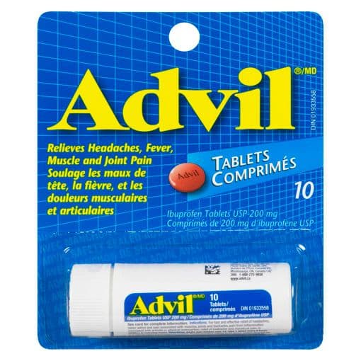 Advil Tablets Vial (10 ct)